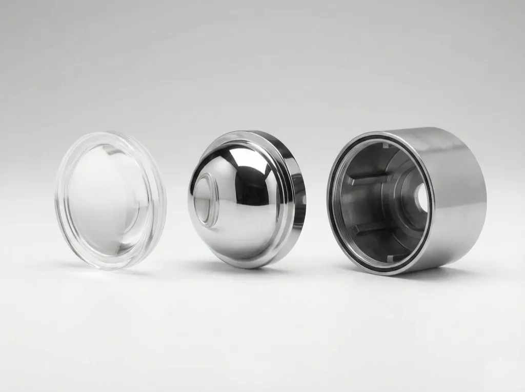 透明・鏡面・囲い形状